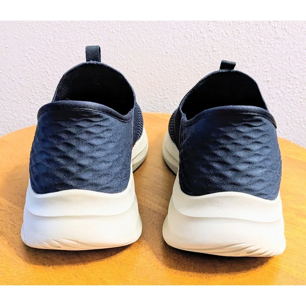 Skechers Ultra Flex 3.0 Smooth Step Shoes Men's 11 Wide Navy Slip-Ins 232450W